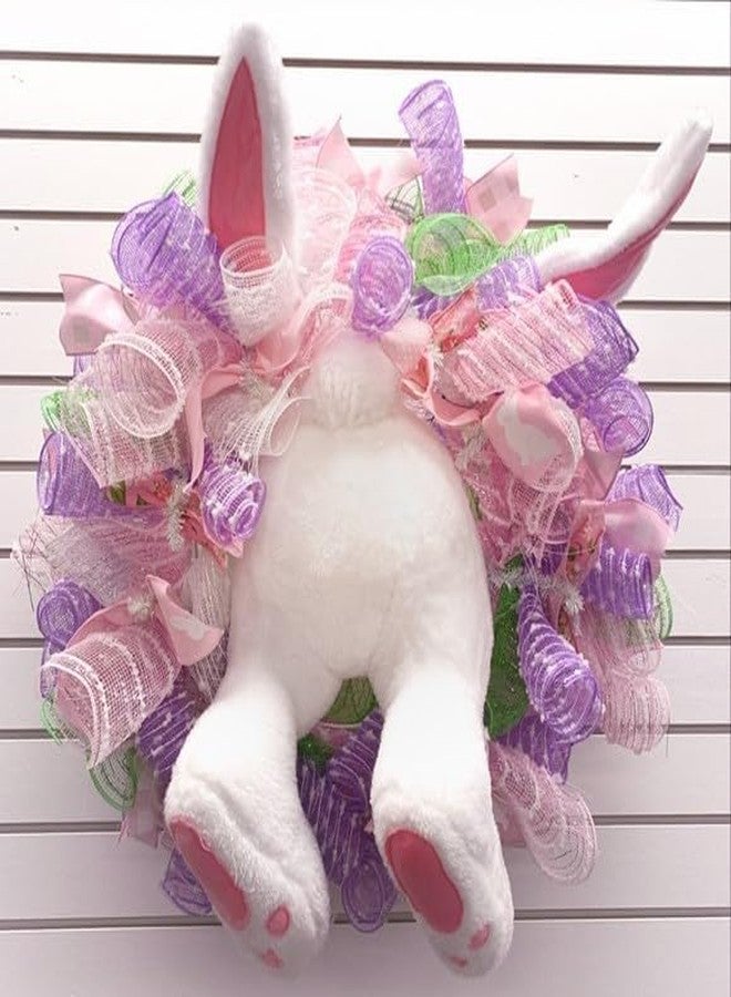 Craig Bachman Easter Bunny Butt Plush Wreath Embellishment Kit (3 Pieces, 25" Tall) : HE7115 - Image 4